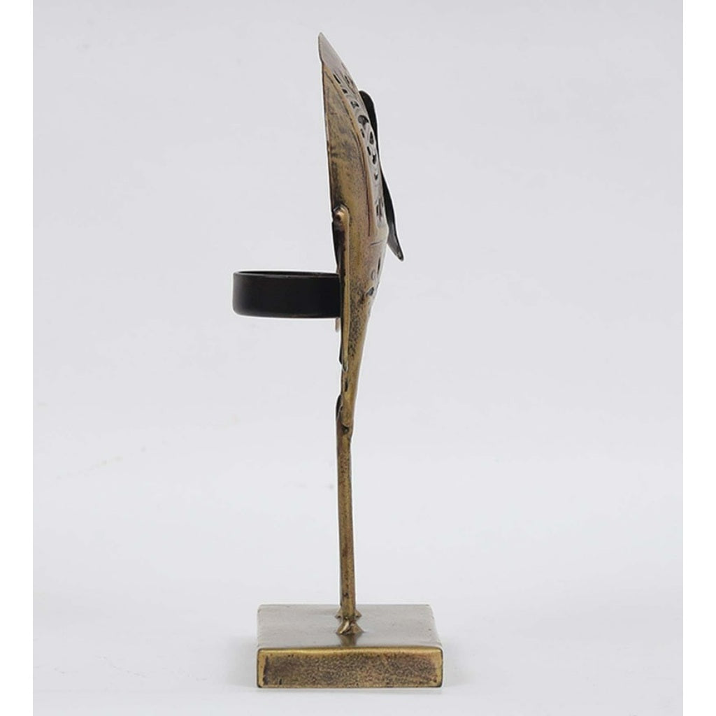 Metal T Light Elephant Figurine Decor - The Gharnish - A Unit of Satkala Creations