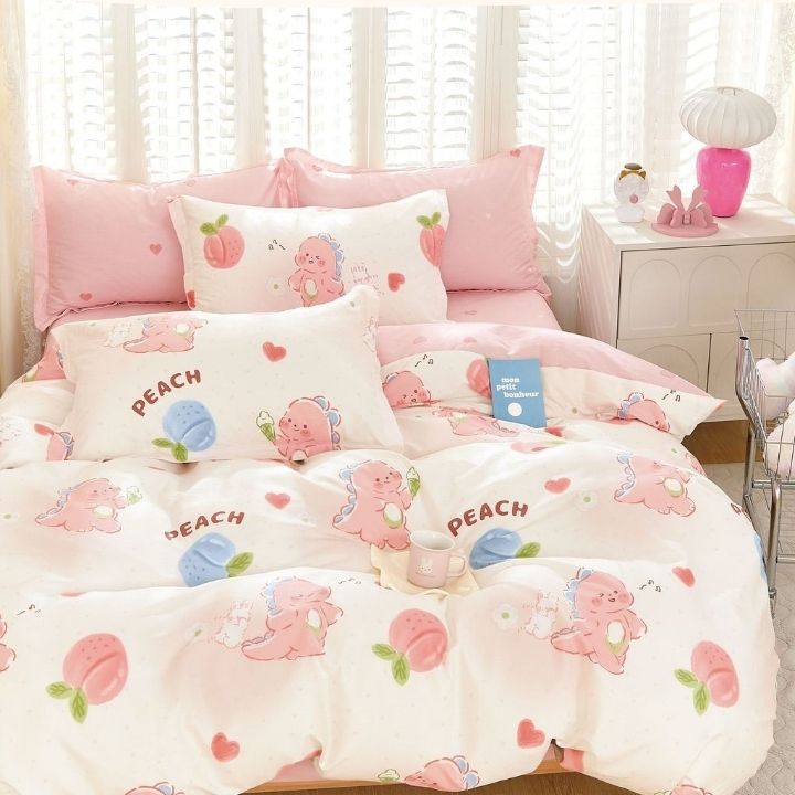 Genzee Cotton Double Bedsheet Set - The Gharnish - A Unit of Satkala Creations