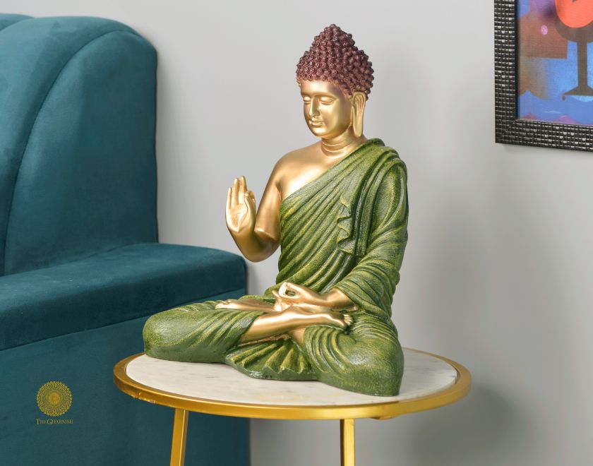 Lord Buddha Statue - The Gharnish - A Unit of Satkala Creations