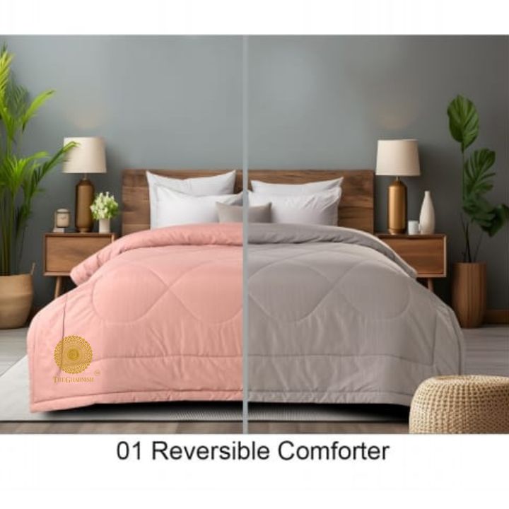 Supersoft Imported  Ac Double Bed Reversible Comforter - The Gharnish - A Unit of Satkala Creations