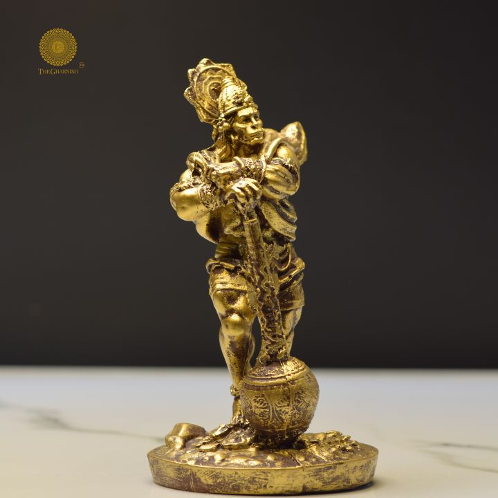 Bahubali Hanuman Ji Idol - The Gharnish - A Unit of Satkala Creations