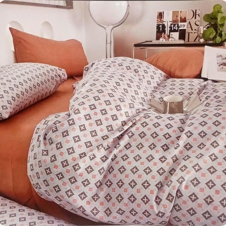 3 Pcs Double Super Soft and Breathable Bedsheet Set - The Gharnish - A Unit of Satkala Creations