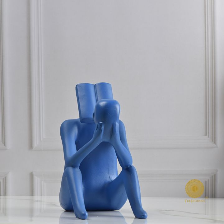 Self Refection Man Figurine - The Gharnish - A Unit of Satkala Creations