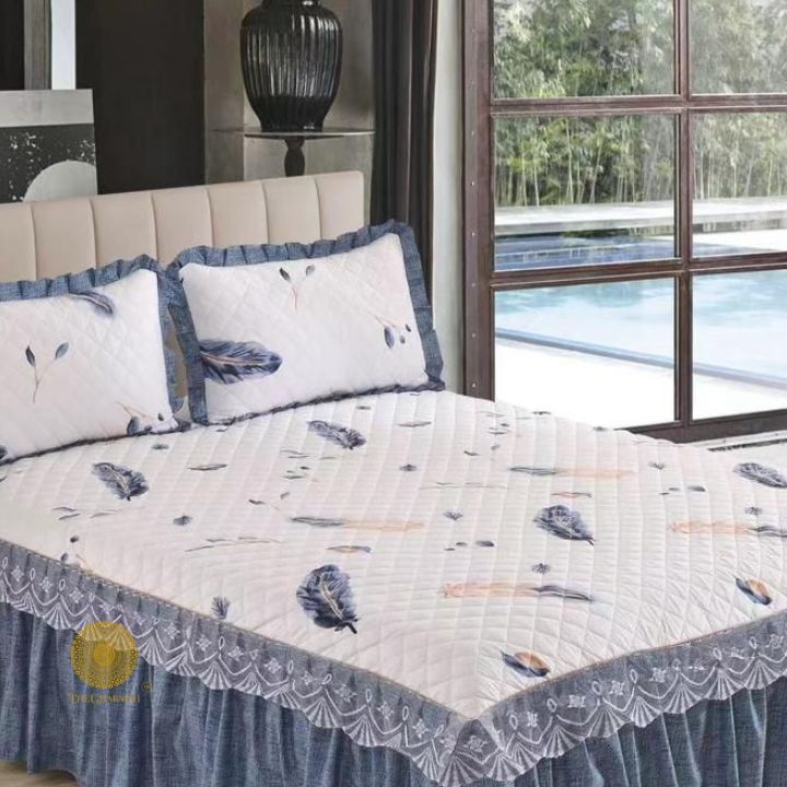 Admire King Printed Bed Cover - The Gharnish - A Unit of Satkala Creations