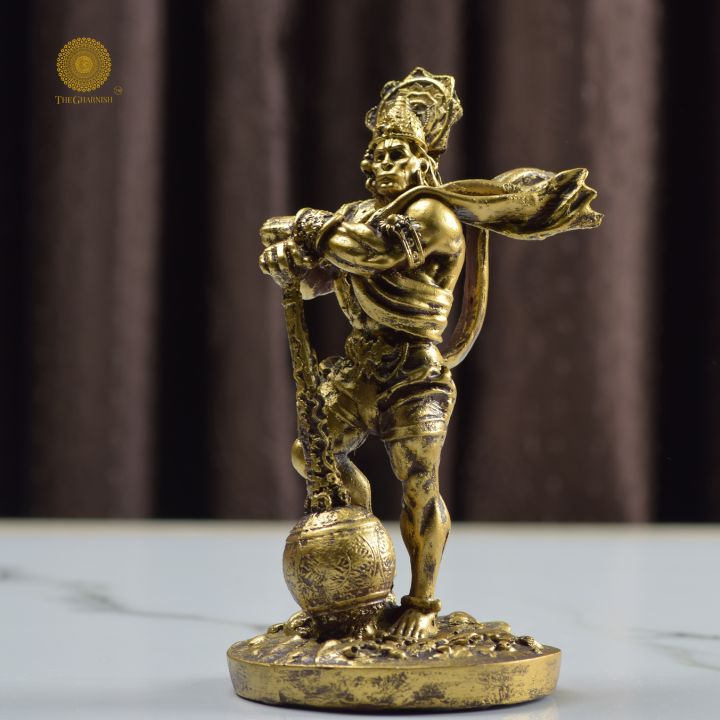 Bahubali Hanuman Ji Idol - The Gharnish - A Unit of Satkala Creations