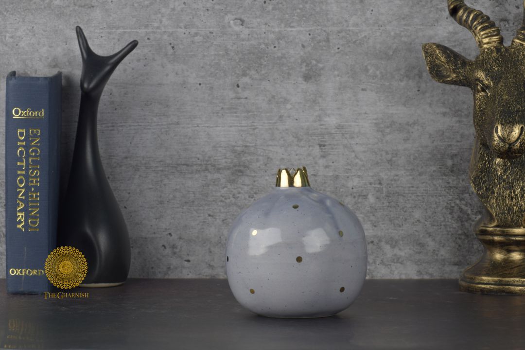 Pomegranate Small Vase - The Gharnish - A Unit of Satkala Creations