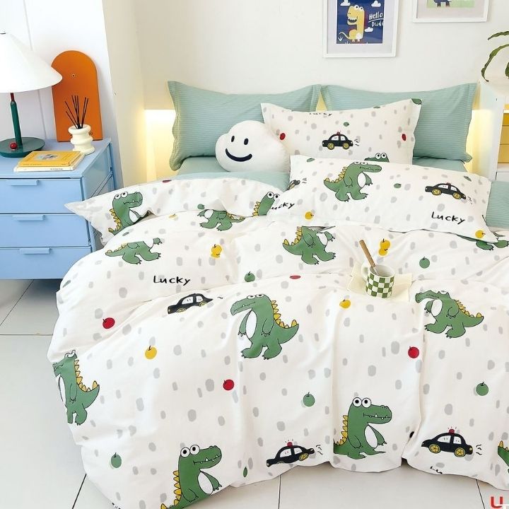 Genzee Cotton Double Bedsheet Set - The Gharnish - A Unit of Satkala Creations