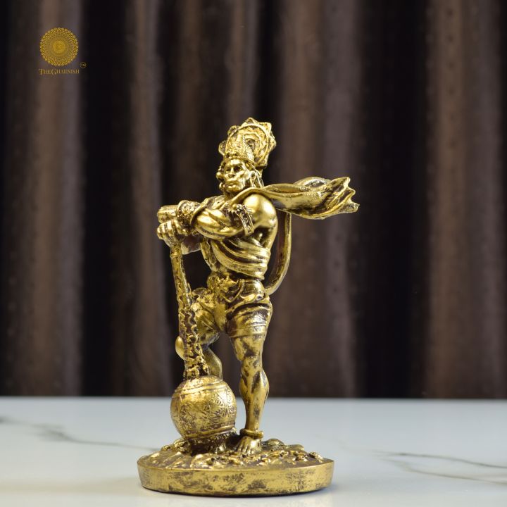 Bahubali Hanuman Ji Idol - The Gharnish - A Unit of Satkala Creations