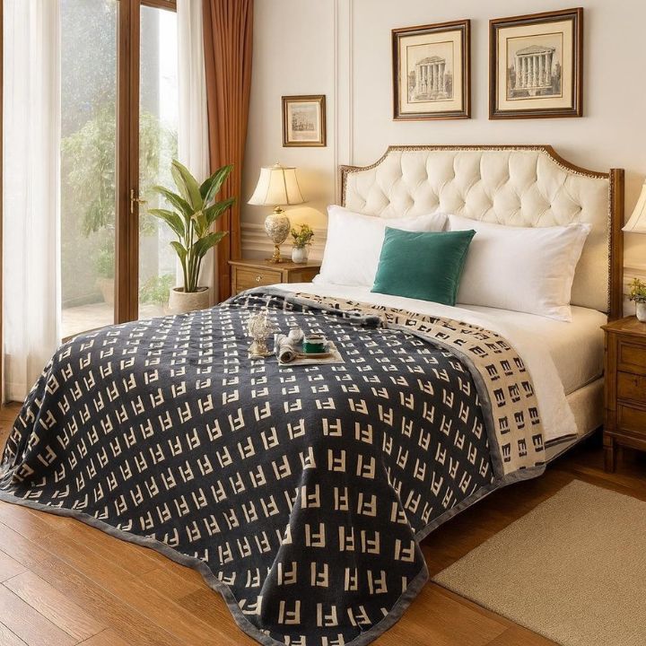 Emporio Luxury Winter Solid Color Blankets - The Gharnish - A Unit of Satkala Creations