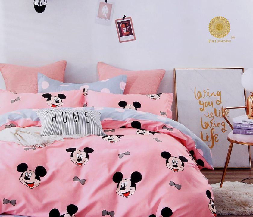 Pink for Princess Bedding Set - The Gharnish - A Unit of Satkala Creations