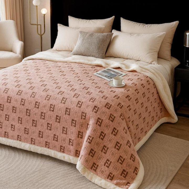 Emporio Luxury Winter Solid Color Blankets - The Gharnish - A Unit of Satkala Creations