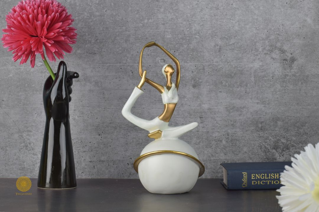 Yoga Pose Figurine - The Gharnish - A Unit of Satkala Creations