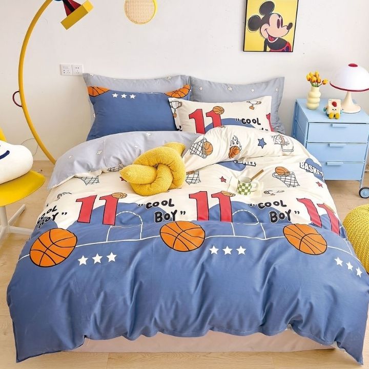 Genzee Cotton Double Bedsheet Set - The Gharnish - A Unit of Satkala Creations