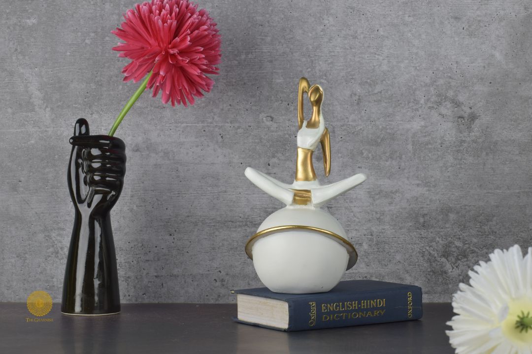Yoga Pose Figurine - The Gharnish - A Unit of Satkala Creations