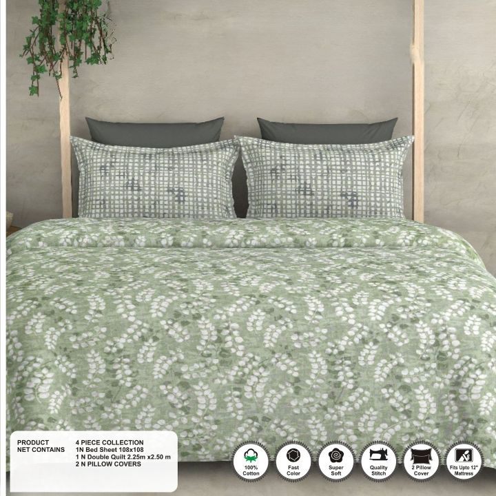 Pure Cotton King Size Dohar Set - The Gharnish - A Unit of Satkala Creations