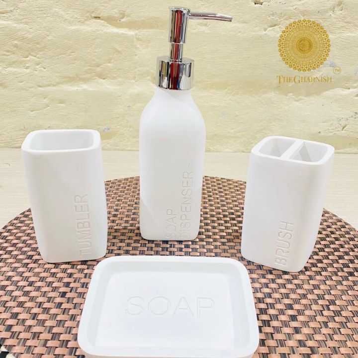 Upgrade your bathroom or kitchen with the Elegance Ceramic Dispenser Set, where beauty meets functionality. Whether you’re redecorating your home or looking for the perfect gift, this set offers timeless style and practical benefits that are sure to impress. Embrace the blend of luxury and practicality with the Elegance Ceramic Dispenser Set – a perfect addition to any modern home.