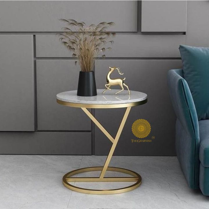 Y Stand Side Table - The Gharnish - A Unit of Satkala Creations