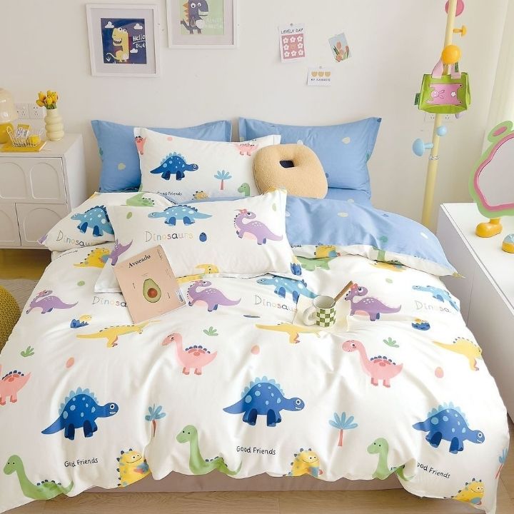 Genzee Cotton Double Bedsheet Set - The Gharnish - A Unit of Satkala Creations
