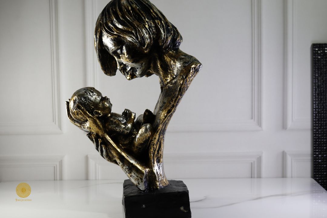 Mother's Love Figurine - The Gharnish - A Unit of Satkala Creations