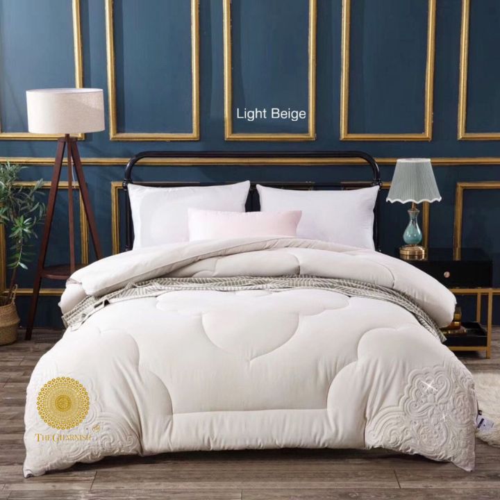 Ultra Soft Summer Collection Cotton Comforter with Crystal - The Gharnish - A Unit of Satkala Creations