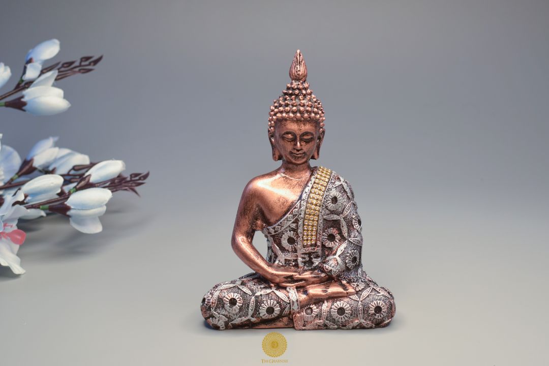 Meditating Buddha Statue - The Gharnish - A Unit of Satkala Creations