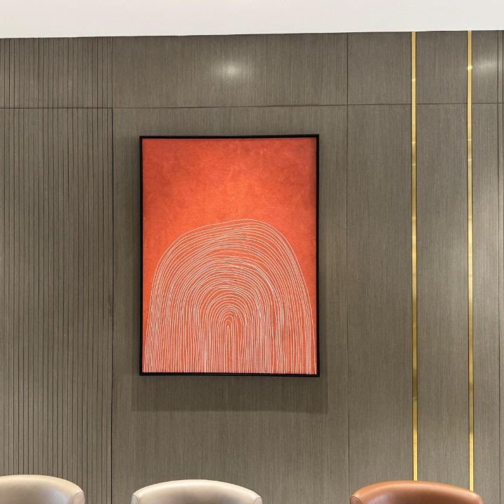 Abstract Wooden Wall Paintings Abstract Decorative Living Room - The Gharnish - A Unit of Satkala Creations