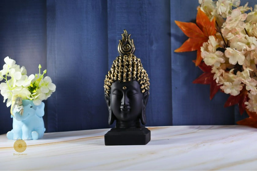 Buddham Sharnam Sculpture - The Gharnish - A Unit of Satkala Creations