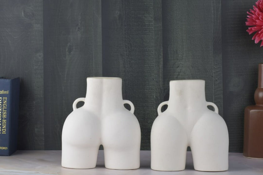 Modern Contempory Vase - The Gharnish - A Unit of Satkala Creations