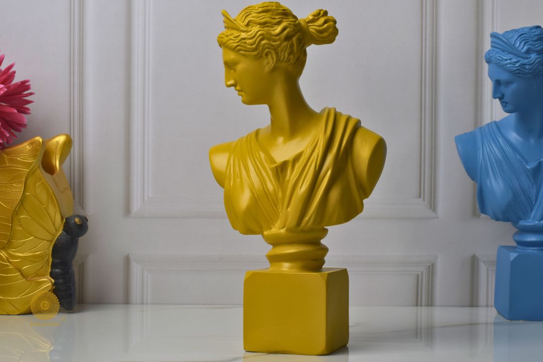 Donna Roman Lady Sculpture (6x12 Inches) - The Gharnish - A Unit of Satkala Creations