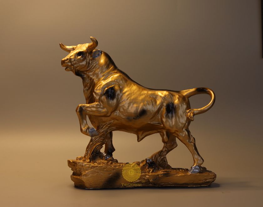 Charging Bull Statue - Big - The Gharnish - A Unit of Satkala Creations