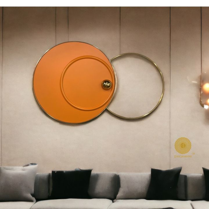 Ball in the Rings Wall Art - The Gharnish - A Unit of Satkala Creations
