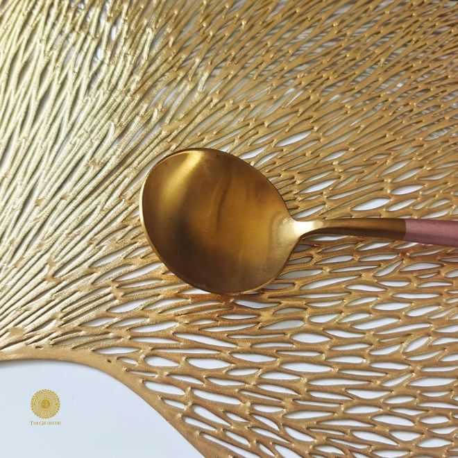 Leaf Design Dinning Table Mat - Set of 6 - The Gharnish - A Unit of Satkala Creations