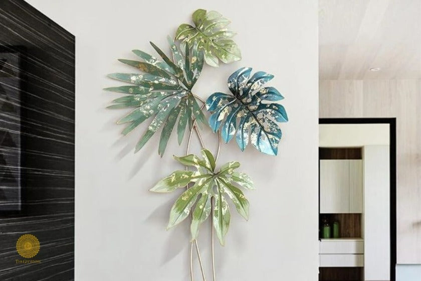Creative Plant Leaf Wall Art - The Gharnish - A Unit of Satkala Creations