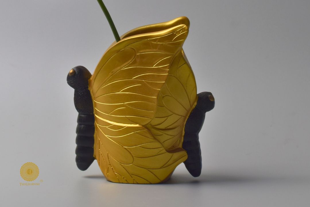 Butterfly Table Top Vase - The Gharnish - A Unit of Satkala Creations