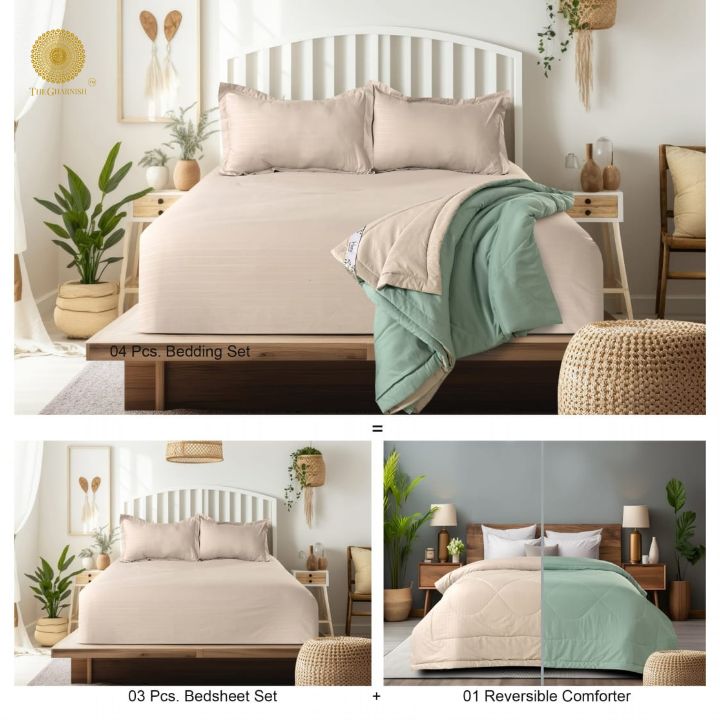 Supersoft Imported Ac Double Bed Reversible Comforter - The Gharnish - A Unit of Satkala Creations