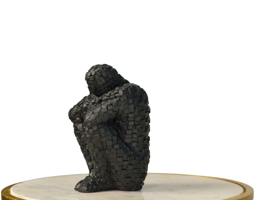 Handcrafted Man Home Living Artpiece (3x4x8 Inches) - The Gharnish - A Unit of Satkala Creations