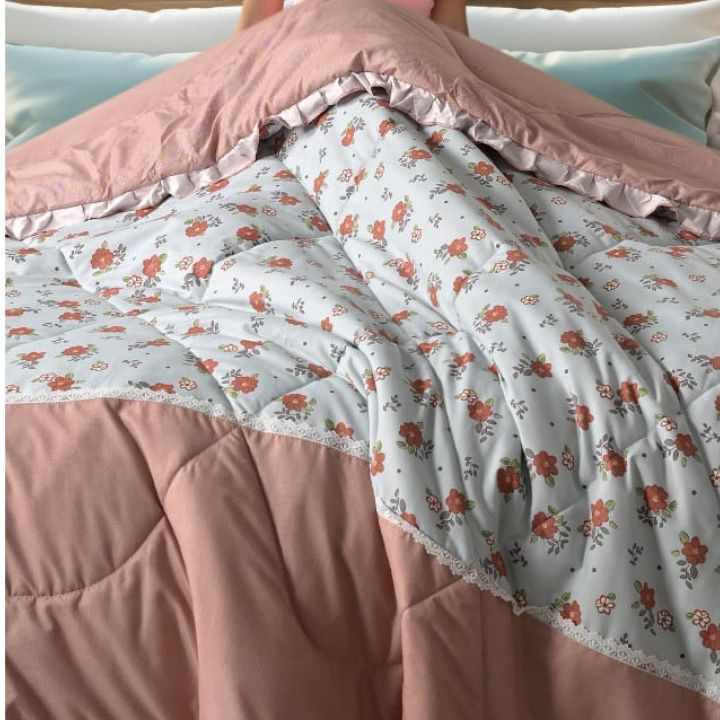 Divine King Size 4 Pcs Comforter Set - The Gharnish - A Unit of Satkala Creations