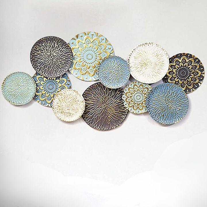 Designed Plated Metallic Wall Art (48x22 Inches) - The Gharnish - A Unit of Satkala Creations