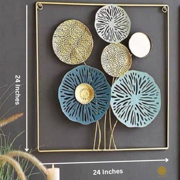 Pair of Flower Frames - The Gharnish - A Unit of Satkala Creations