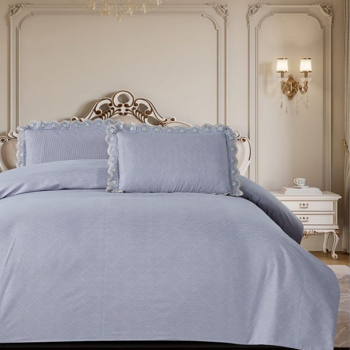 King Size joint Free designer Bedding Set - The Gharnish - A Unit of Satkala Creations