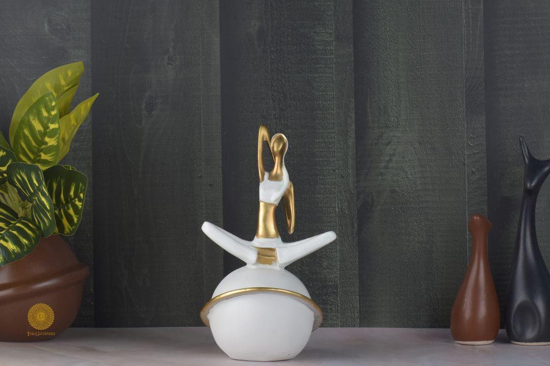 Yoga Pose Figurine - The Gharnish - A Unit of Satkala Creations