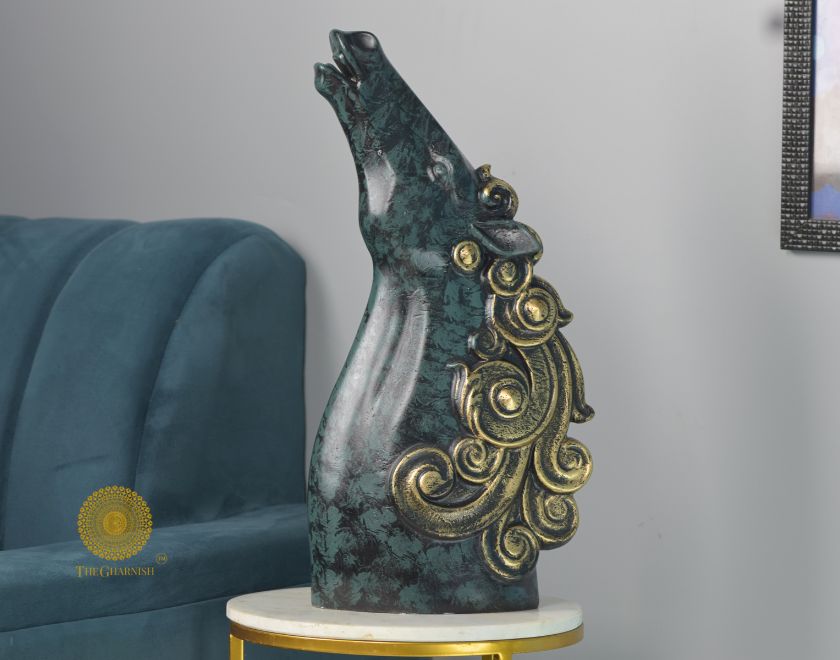 Arizona Horse Statue (10x19 Inches) - The Gharnish - A Unit of Satkala Creations