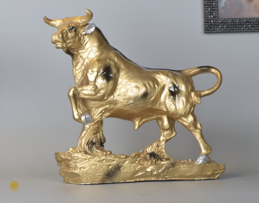 Charging Bull Statue - Big - The Gharnish - A Unit of Satkala Creations