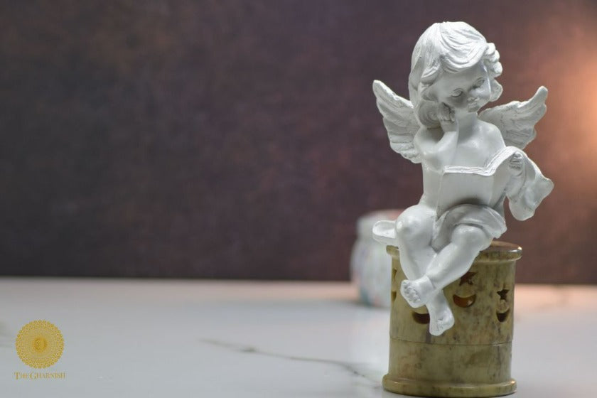 Angel Cherub Figurine - The Gharnish - A Unit of Satkala Creations