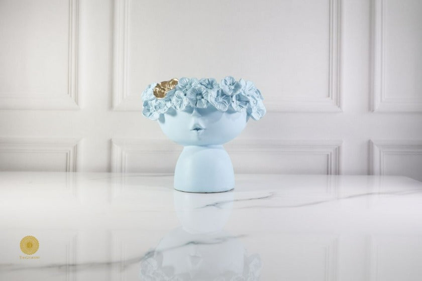 Charming Woman Face Vase - The Gharnish - A Unit of Satkala Creations