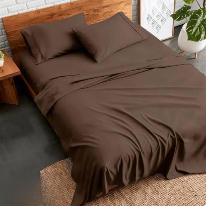 300 Thread Count 100% Cotton Organic Bedsheet - The Gharnish - A Unit of Satkala Creations