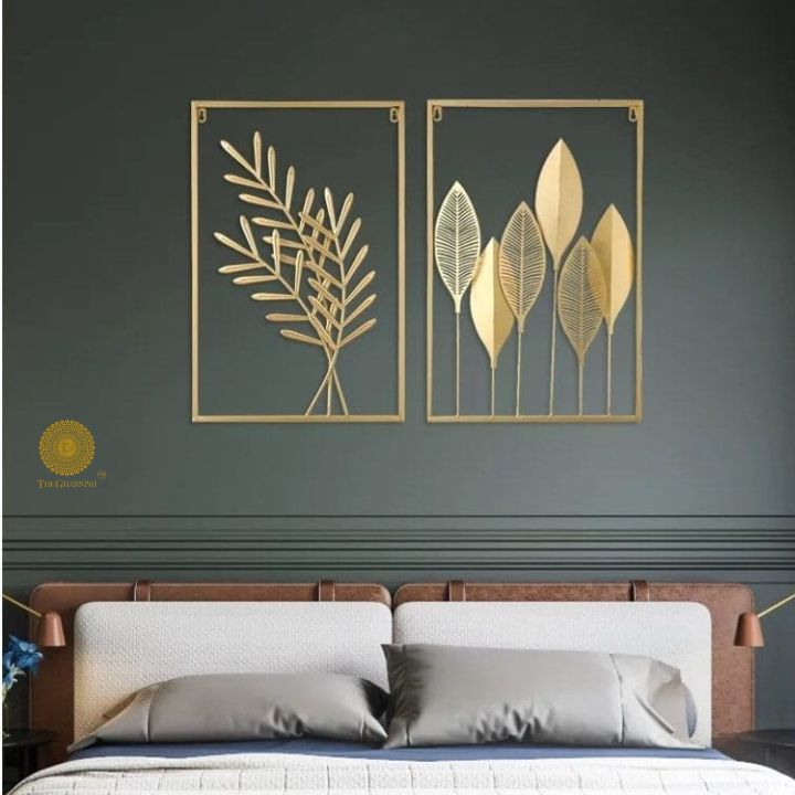 Set of 2 Panel Wall Art (16x24 Inches Each) - The Gharnish - A Unit of Satkala Creations