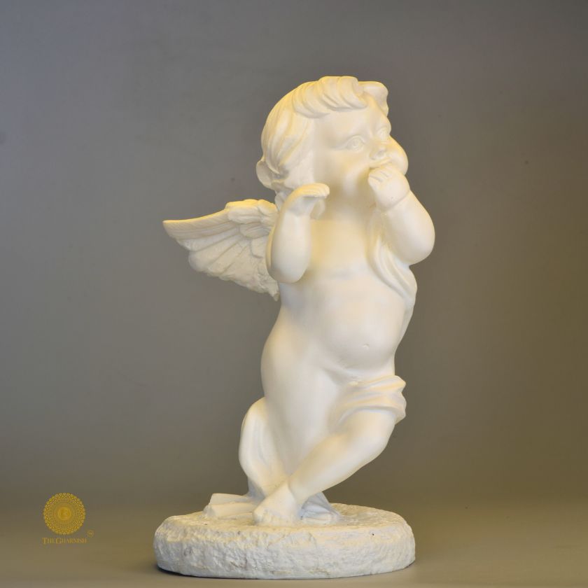 Baby Angel Statue for Home and Office - The Gharnish - A Unit of Satkala Creations