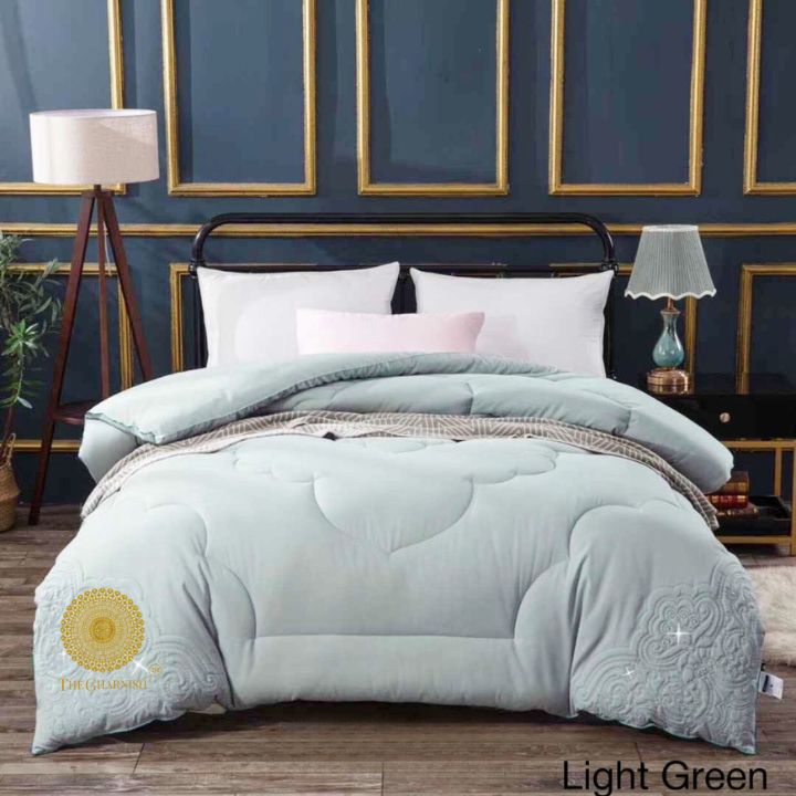 Ultra Soft Summer Collection Cotton Comforter with Crystal - The Gharnish - A Unit of Satkala Creations