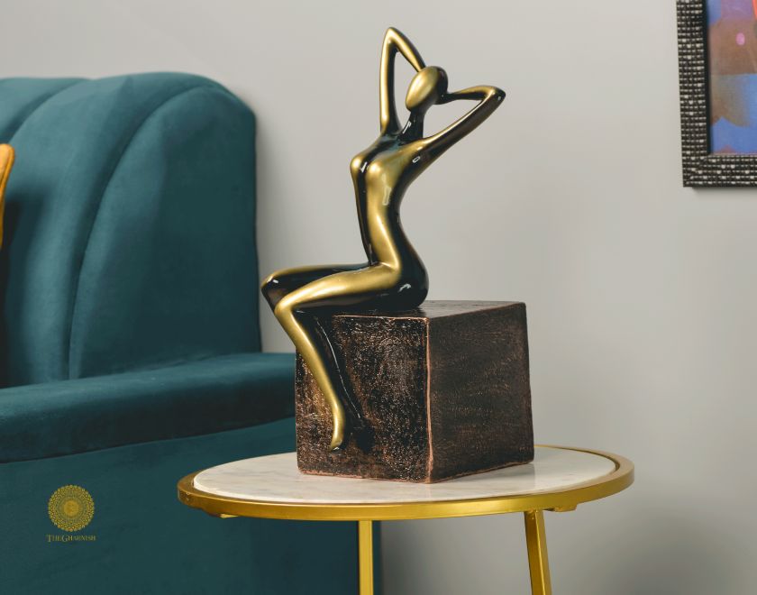 Modern Lady Artpiece/ modern Art - The Gharnish - A Unit of Satkala Creations
